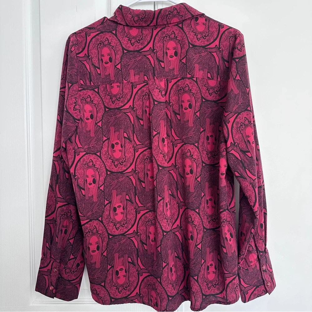 Simons Icone Red Gothic Longsleeves - Picture 7 of 14
